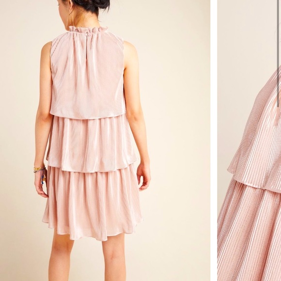 Anthropologie NWT Estelle Tiered Tunic Size Size L - Picture 2 of 13